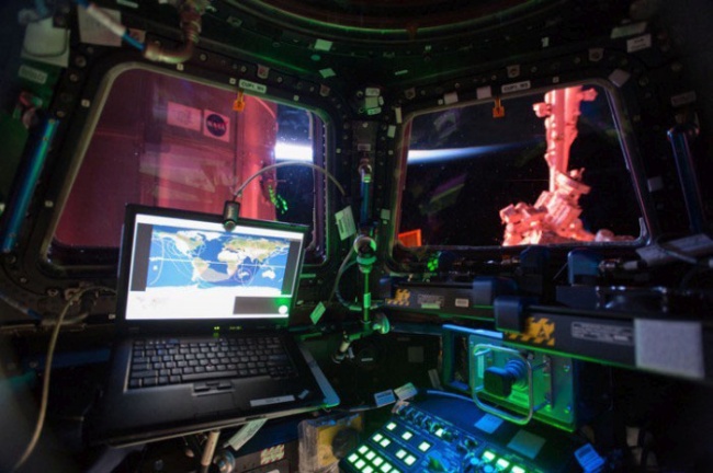 Inside of the ISS